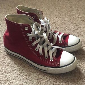 Maroon Converse